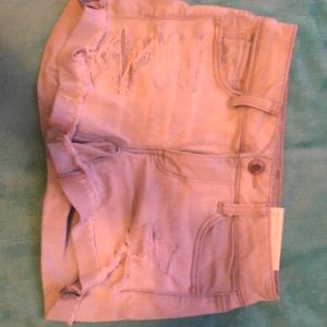American Eagle jean shorts size 2 never warn
